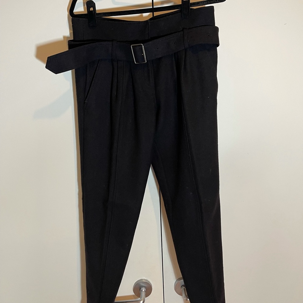 Burberry Wool Pants. Size 4 (US). Black